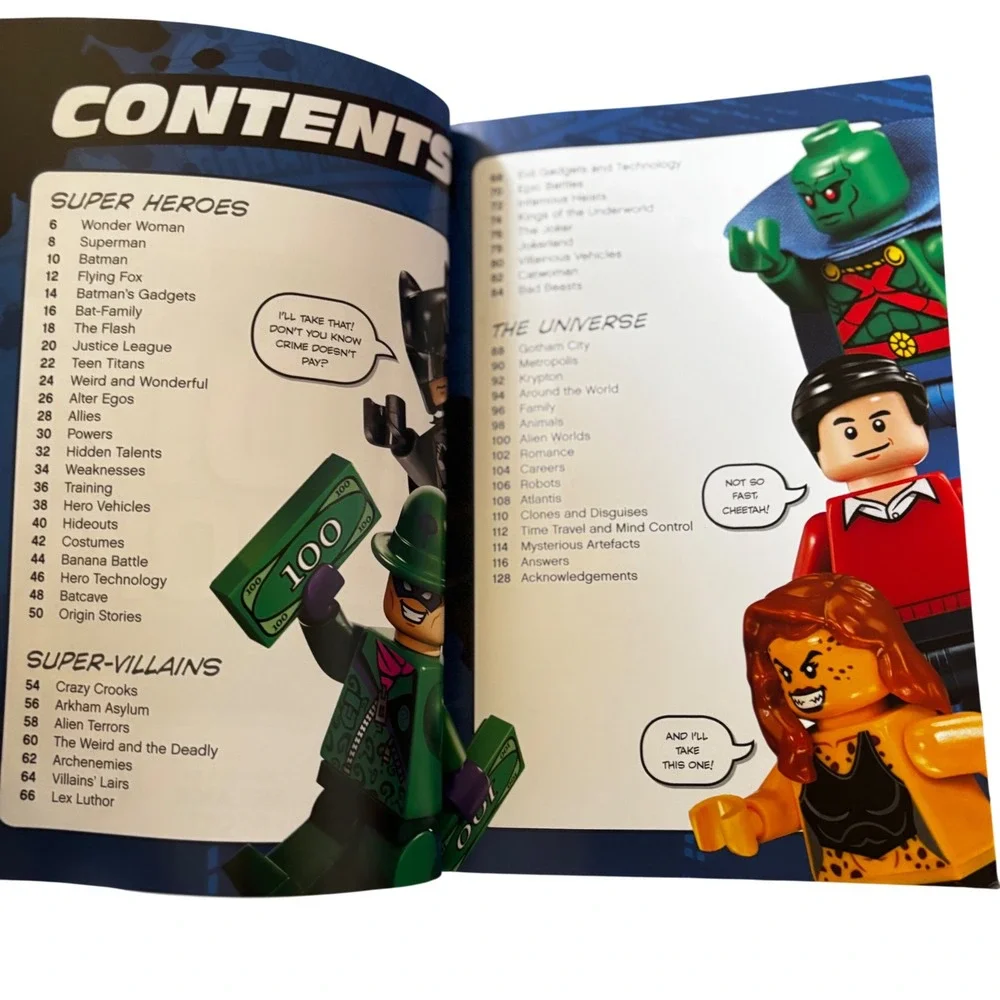 LEGO DC Super Hero's Ultimate Quiz Book Paperback‎